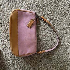 Pink Coach Purse
